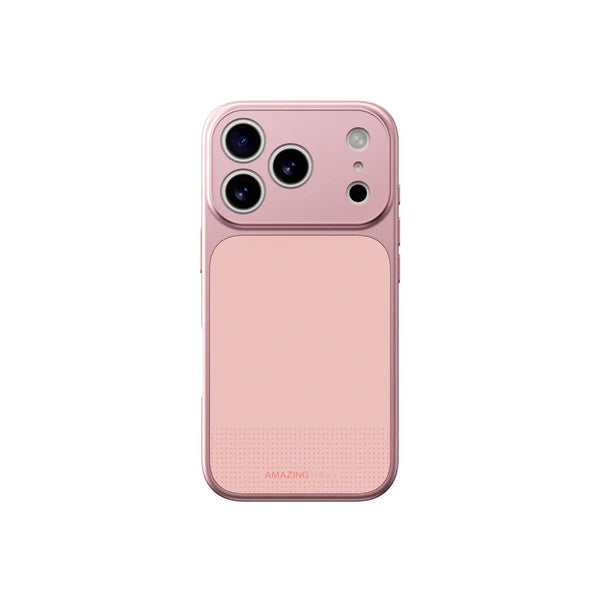 Amazingthing Minimal Full Case for iPhone 17 Pro Max 6.9" - Pink