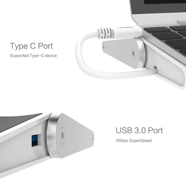 Unitek USB3.0 USB-C Laptop Universal Docking Station Y-3708