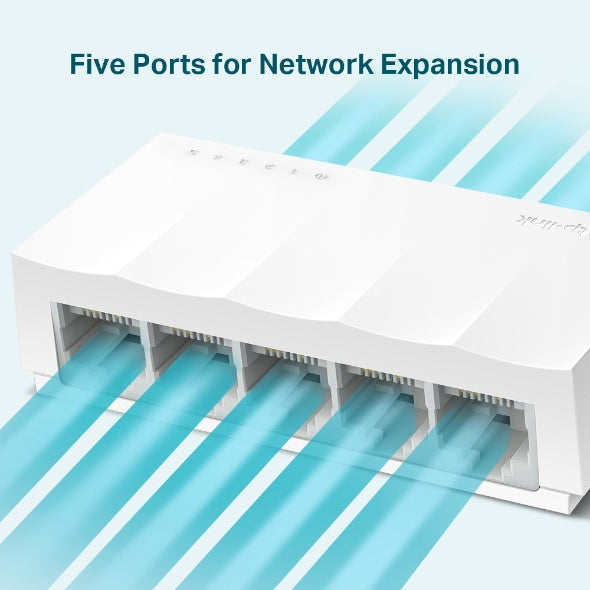 LS1005 5-Port 10/100Mbps Desktop Network Switch LS1005 5-Port 10/100Mbps Desktop Network Switch