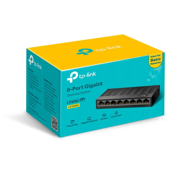 LS1008G 8-Port 10/100/1000Mbps Desktop Switch LS1008G 8-Port 10/100/1000Mbps Desktop Switch