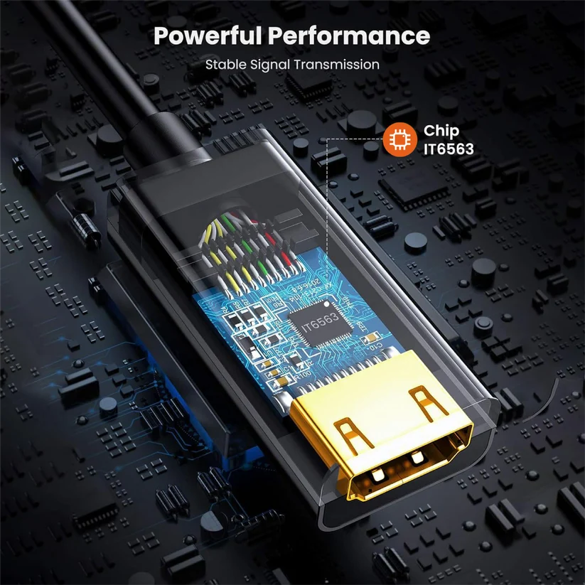Mowsil DisplayPort (DP) to HDMI Adapter