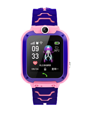 Modio Kids Smart Watch MK06 – Pink with GPS, calling, and safety features available online in Doha, Qatar.