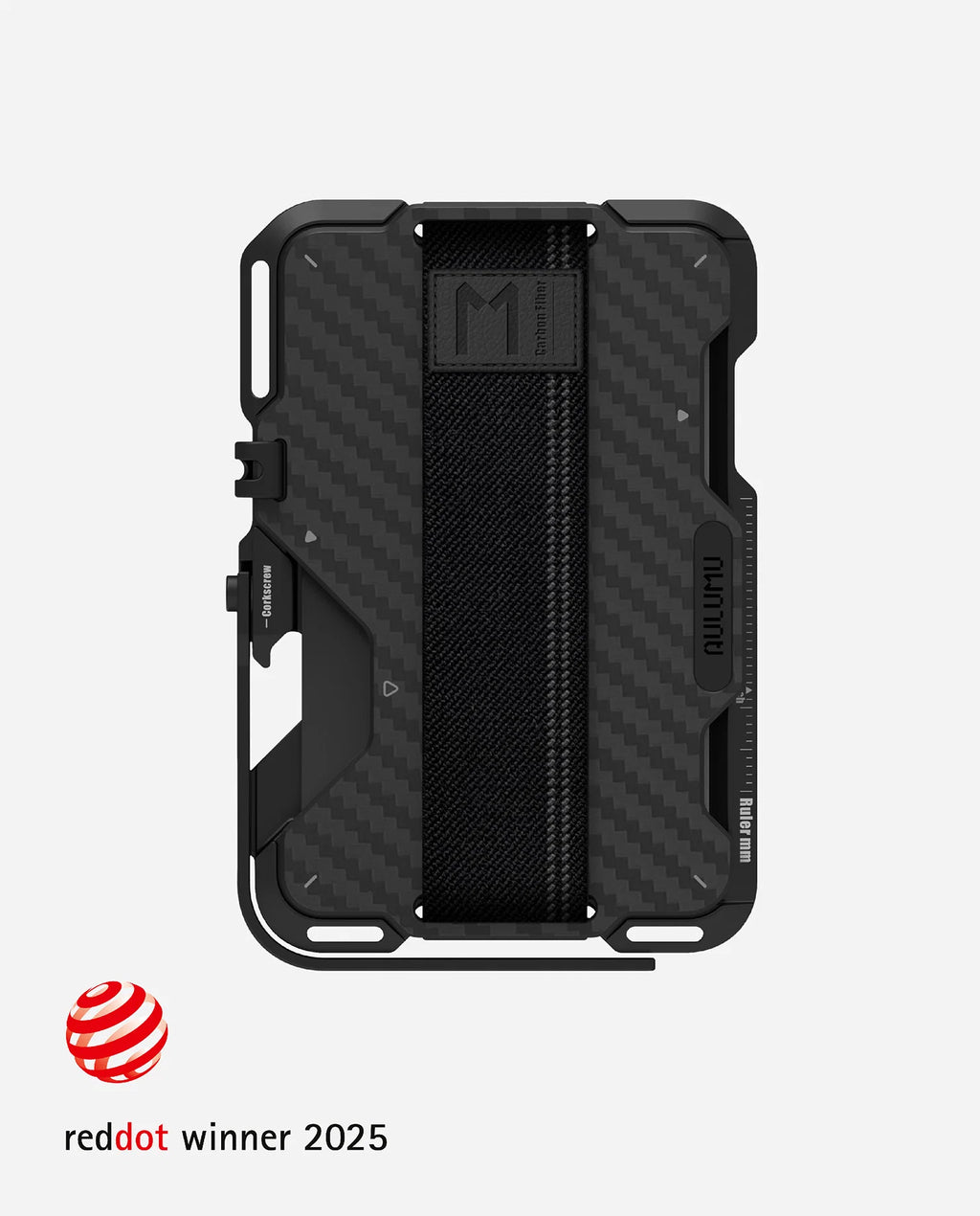 G03 Multi-Tool Magnetic Metal Wallet with Carbon Fiber Cover