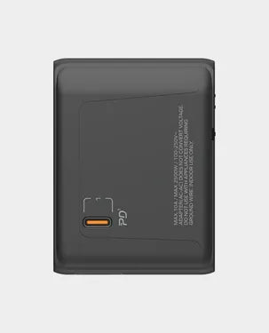 Momax 1-World Travel Charger / PD Fast Charging / 35W / 3 USB-C ports and 2 USB A ports - Titanium Momax 1-World Travel Charger / PD Fast Charging / 35W / 3 USB-C ports and 2 USB A ports - Titanium