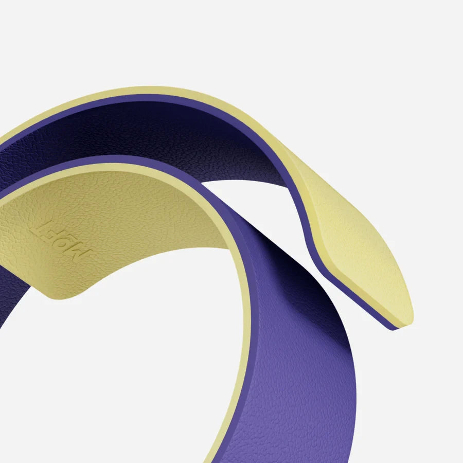 MOFT Snap Duo Apple Watch Band 44/45/46/49mm - PannaCotta Yellow / Purple