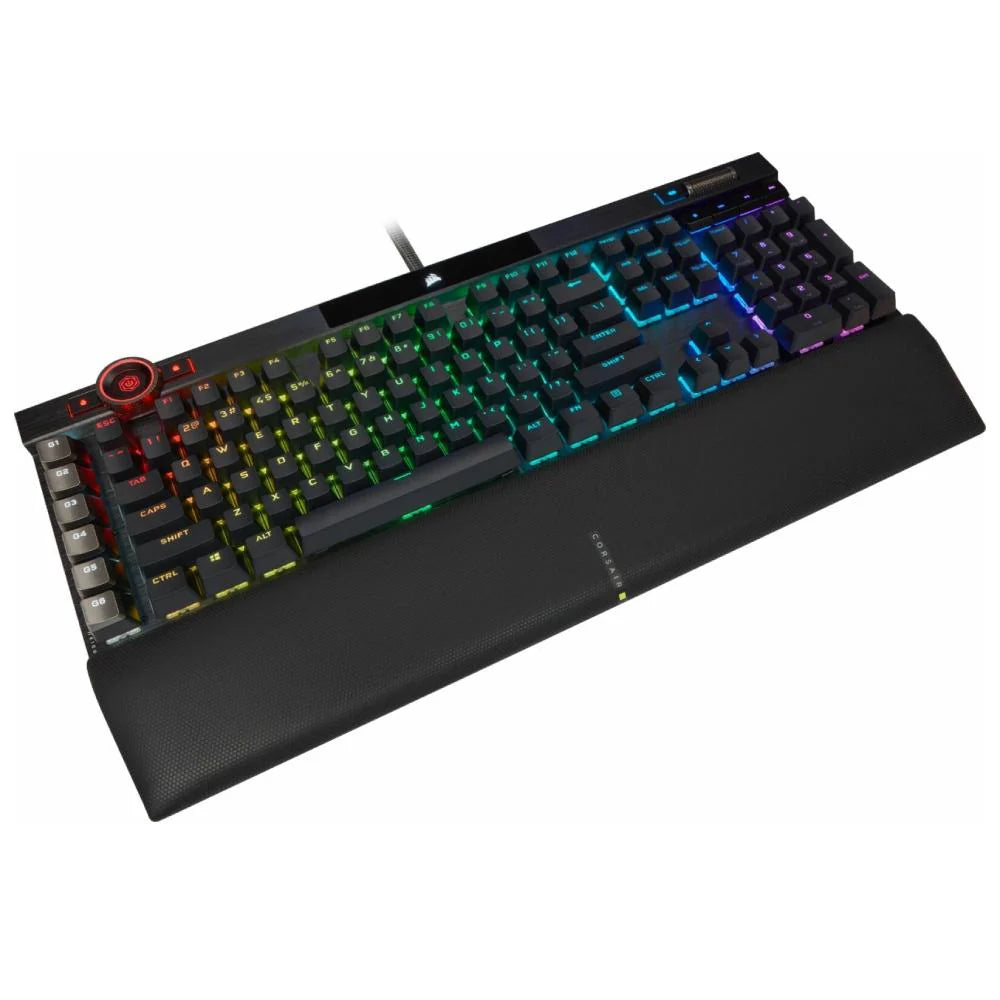 Corsair K100 RGB Wired Gaming Optical-Mechanical OPX Switch Keyboard