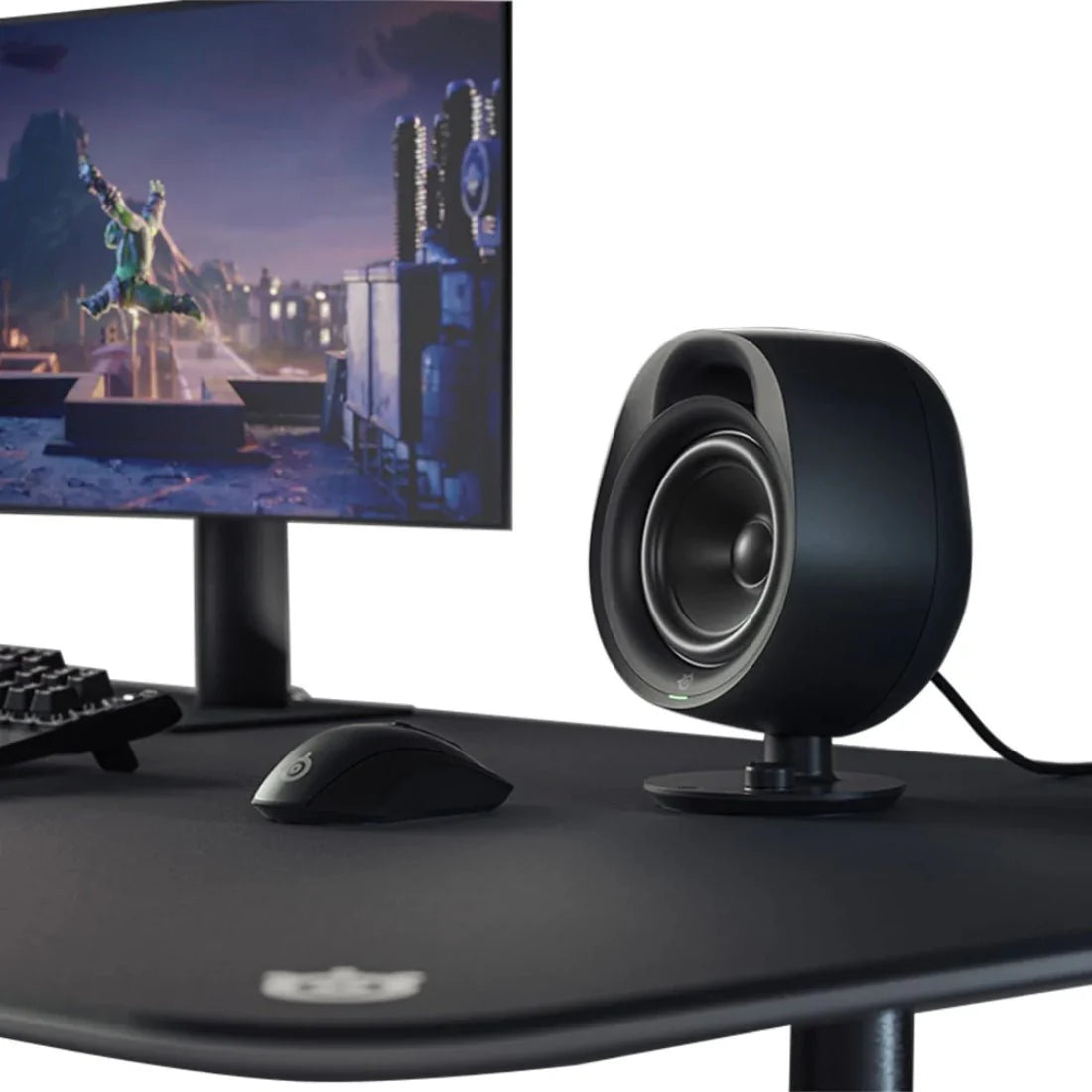 SteelSeries Arena 3 Innovative Full-Range Gaming Speakers - UK Plug, Black