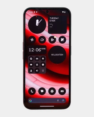 هاتف Nothing Phone 2a بذاكرة 8 جيجابايت و سعة تخزين 128 جيجابايت - أسود