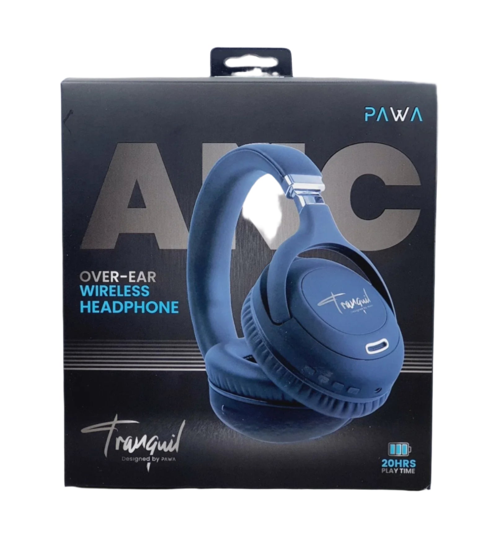 PAWA Tranquil ANC Wireless Headphones Blue