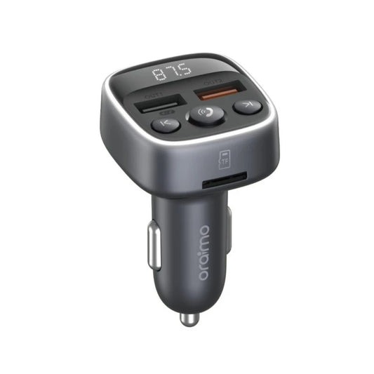 Car Charger Oraimo OCC-32D Dark Chrome USB 18W Dual Ouput Digital