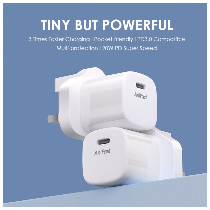 Oraimo PowerNano 20W PD Super Speed Charger Kit with Type-C to Lightning Cable Oraimo PowerNano 20W PD Super Speed Charger Kit with Type-C to Lightning Cable