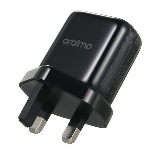 Oraimo OCW-U94D+M53 UK Type Charger Kit - Black Oraimo OCW-U94D+M53 UK Type Charger Kit - Black