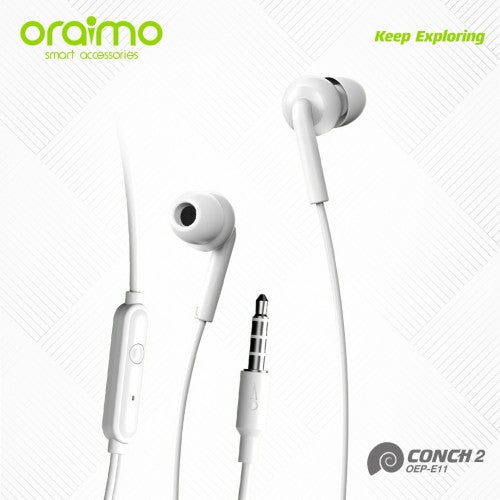 Oraimo Deeper Bass In-ear Earphone Oraimo Deeper Bass In-ear Earphone