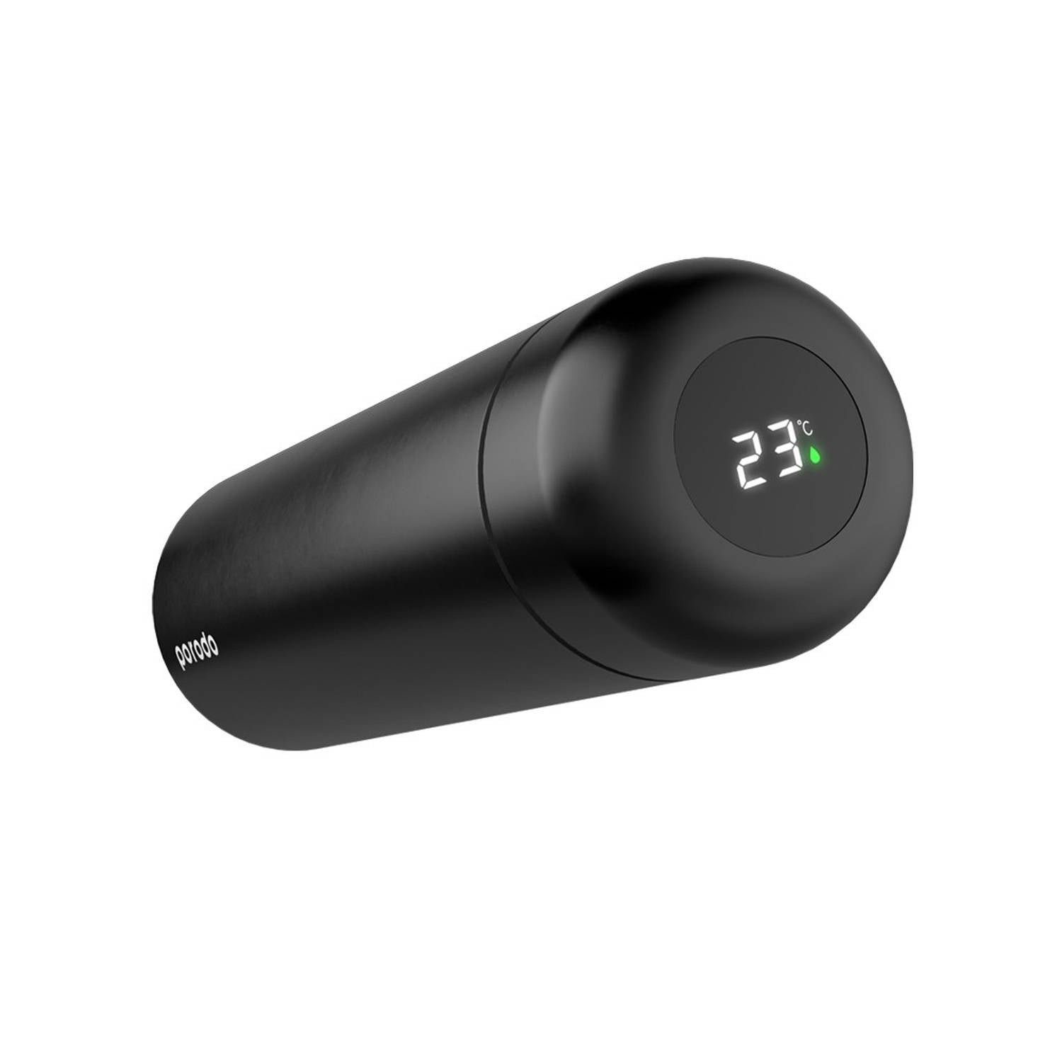 Porodo PD-TMPBTV2-BK Smart Water Bottle - Black Porodo PD-TMPBTV2-BK Smart Water Bottle - Black