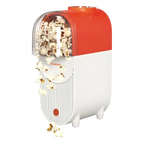 Porodo Lifestyle Popper Hot Air Popcorn Maker with Measuring Cup - White & Orange