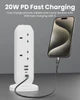 Moxedo Smart-Hub Electric Power Extension 15-in-1 – White (2024)