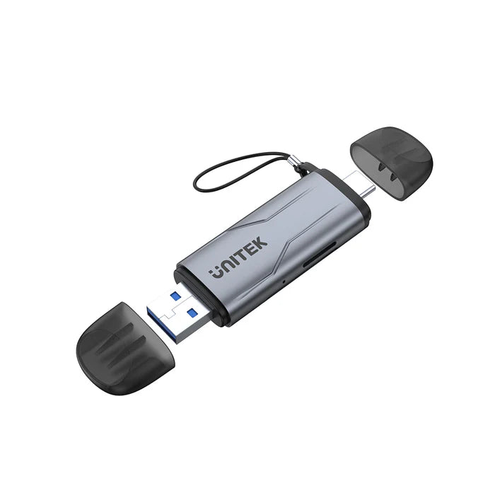 Mada Card Scanner UNITEK R1010A 2-in-1 SD Card Reader | USB 3.0 SD & microSD | Qatar ...