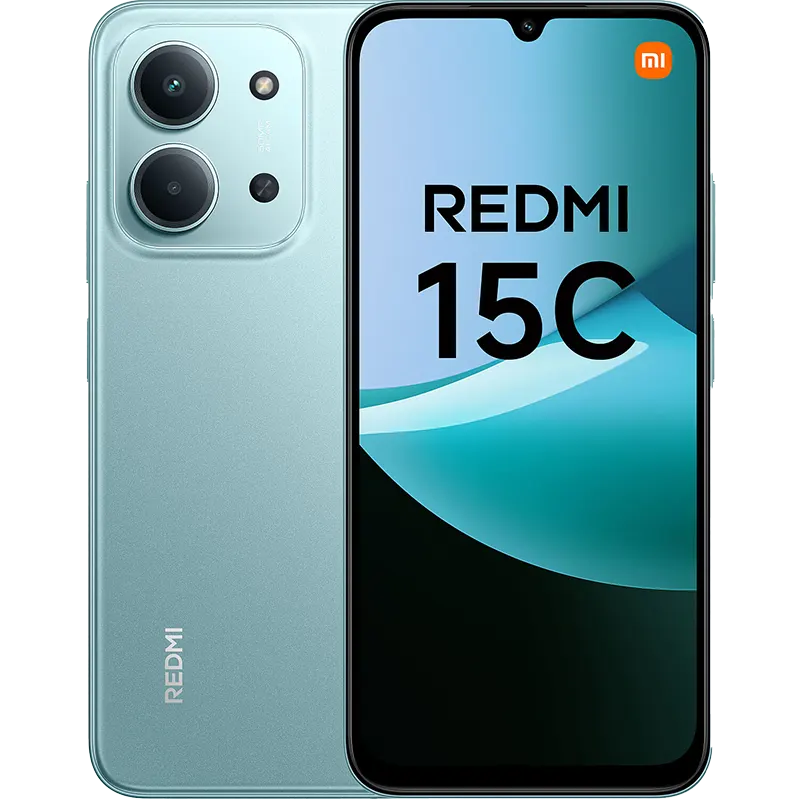 Redmi 15C 4G smartphone with 8GB RAM and 256GB storage – budget-friendly mobile in Qatar.