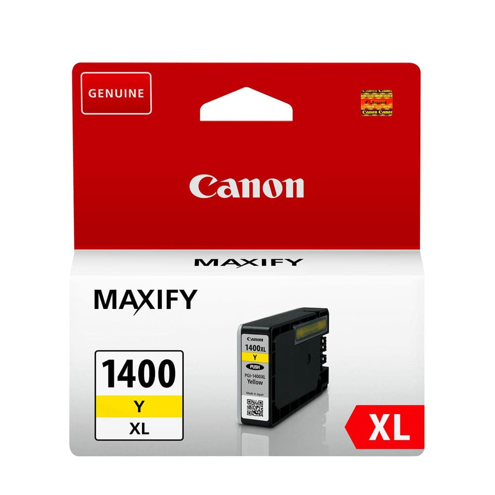 Canon PGI-1400XL Y Yellow High Yield Ink Cartridge