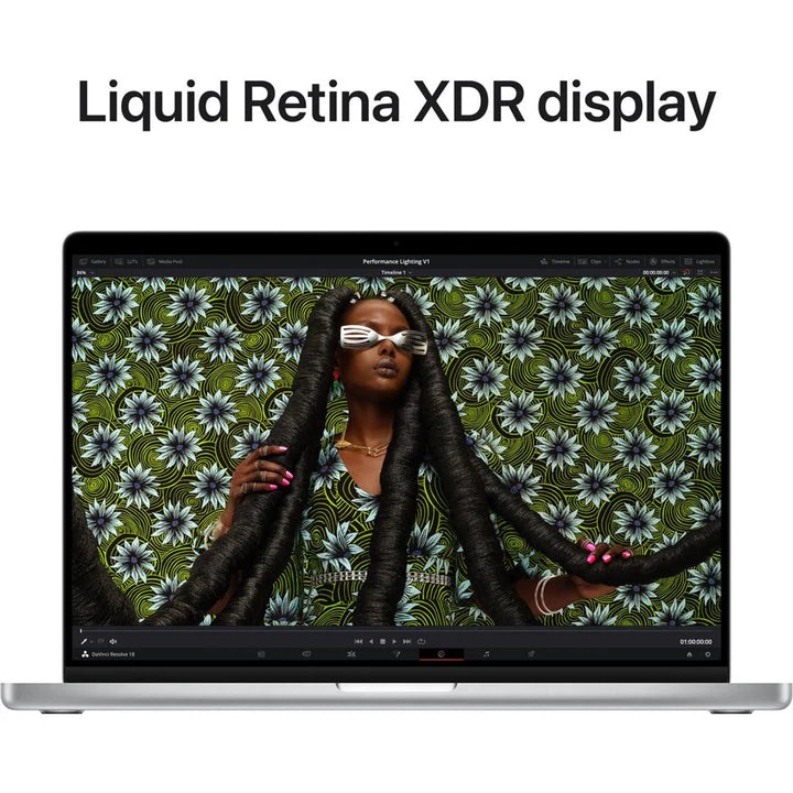 Macbook Pro 16 inch M2 Pro (Arabic & English Keyboard) 12 core CPU 19 core GPU,16GB 512 GB - SilverMNWC3AB/A