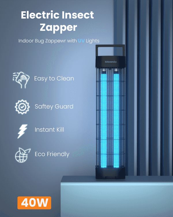Moxedo 40W Electric Insects Zapper Indoor Bug Zapper