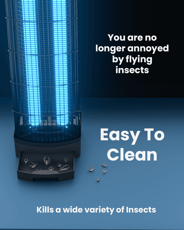 Moxedo 40W Electric Insects Zapper Indoor Bug Zapper