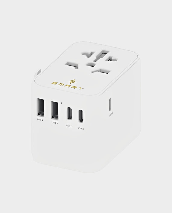 Smartix Premium 35W PD International Travel Adaptor SM1BC95 – White