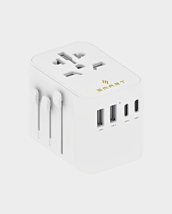 Smartix Premium 35W PD International Travel Adaptor SM1BC95 – White