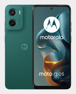 Motorola Moto G05 4GB 256GB in Forest green color available in Doha, Qatar