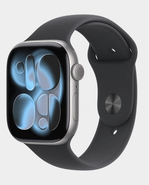 Apple Watch Series 11 GPS 46mm Space Grey Aluminium Case with Black Sport Band S/M (MEV04) Apple Watch Series 11 GPS 46mm Space Grey Aluminium Case with Black Sport Band S/M (MEV04)