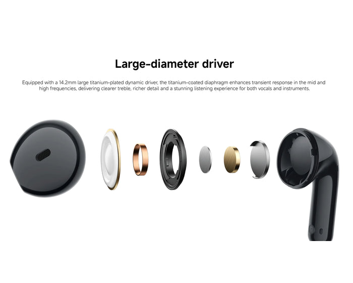 Xiaomi Redmi Buds 8 Active True Wireless Earbuds - Black