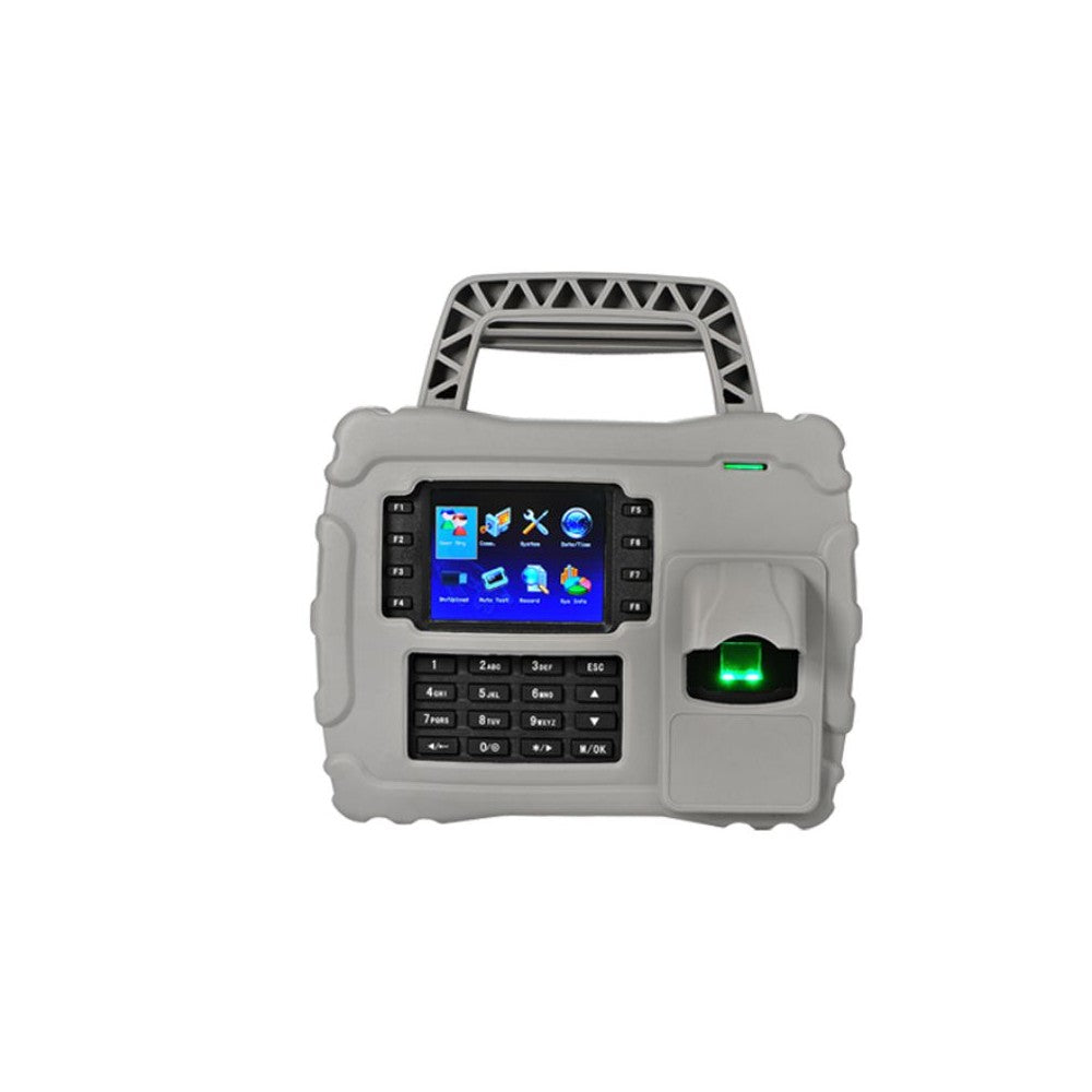 ZKTeco S922 Biometric Time & Attendance System is Waterproof, Dustproof and Shockproof Portable Designed for Mining and Construction Industry, Plus Time and Attendance Management Software