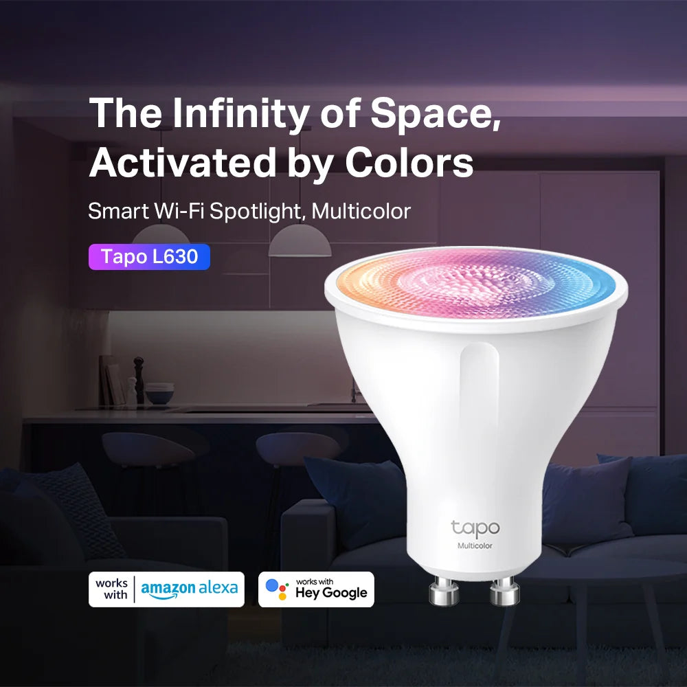 TP-Link Tapo-Smart Wi-Fi Spotlight Dimmable Tapo-L630