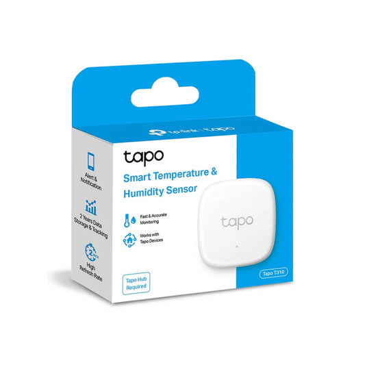 Tp-Link TAPO T310 Smart Temperature & Humidity Sensor 2 Second Data Refresh Inst