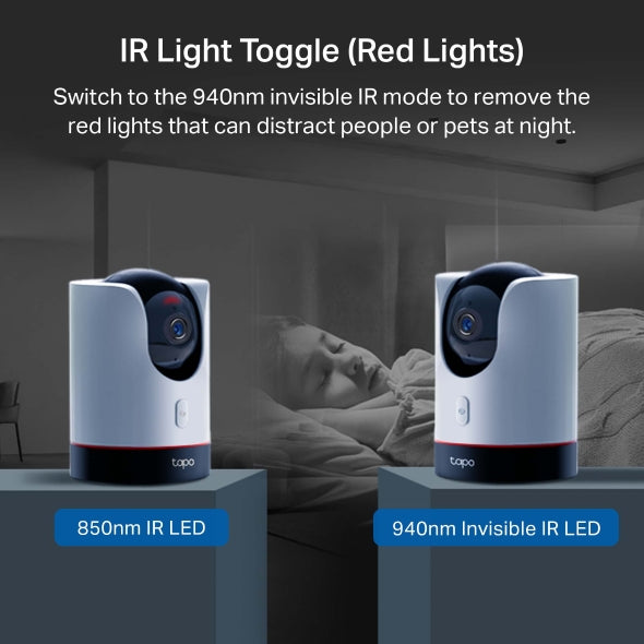 Tapo C225 Pan/Tilt AI Home Security Wi-Fi Camera
