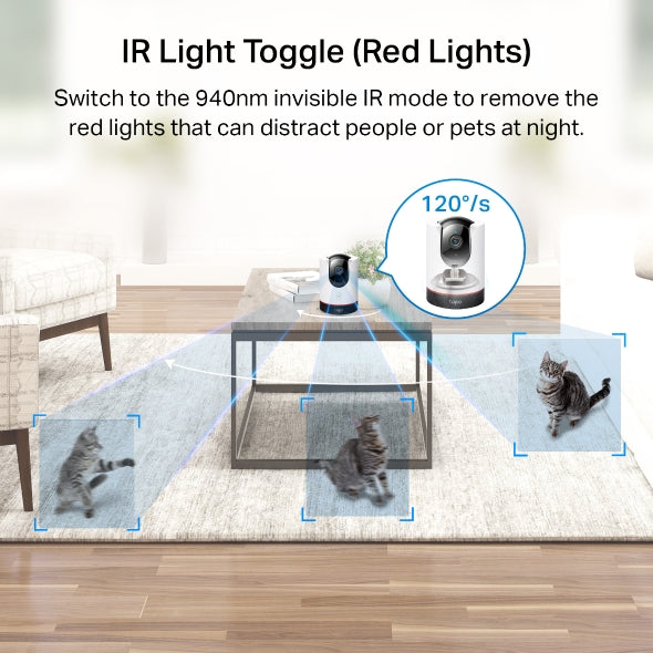 Tapo C225 Pan/Tilt AI Home Security Wi-Fi Camera Tapo C225 Pan/Tilt AI Home Security Wi-Fi Camera