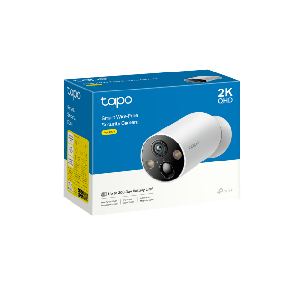 Tapo C425 Smart Wire-Free Home Security Camera