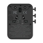 Momax 1-World² GaN 70W 5-Port USB-C AC Travel Adaptor - Desert Titanium