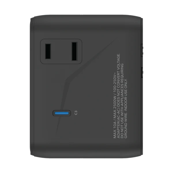 Momax 1-World² GaN 70W 5-Port USB-C AC Travel Adaptor - Desert Titanium Momax 1-World² GaN 70W 5-Port USB-C AC Travel Adaptor - Desert Titanium