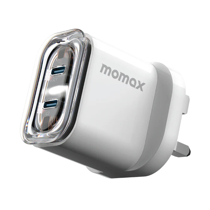 Momax 1-Charge Flow 2-Port GaN Charger 35W