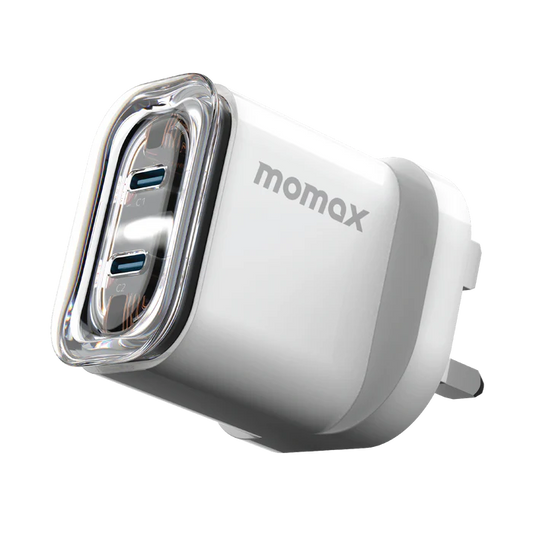 Momax 1-Charge Flow 2-Port GaN Charger 35W