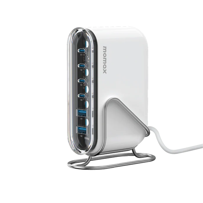 Momax 1-Charge Flow+ 6-Port GaN Charger 120W Momax 1-Charge Flow+ 6-Port GaN Charger 120W