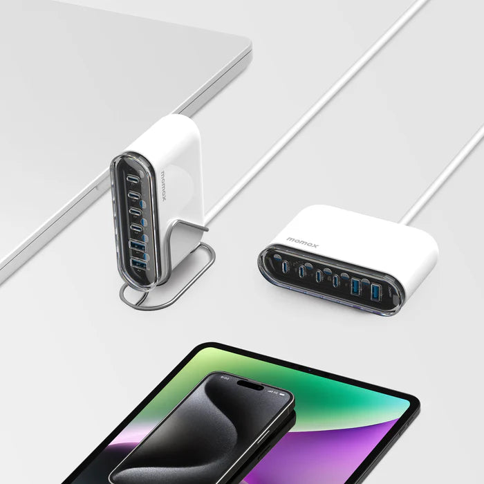 Momax 1-Charge Flow+ 6-Port GaN Charger 120W Momax 1-Charge Flow+ 6-Port GaN Charger 120W