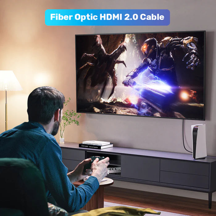 Unitek 4K 60Hz HDMI Fiber Optic Cable 25Mtr