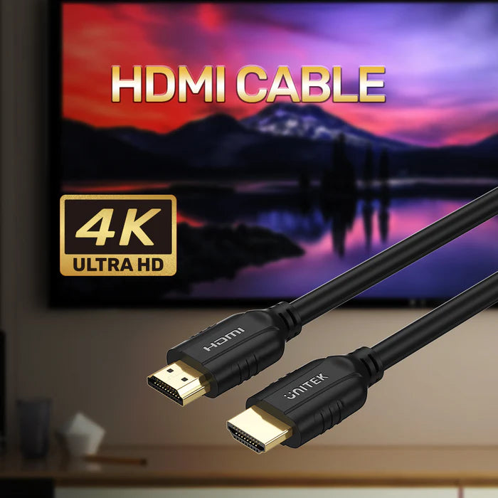 Unitek 4K@60Hz HDMI Cable – 3 Meter Unitek 4K@60Hz HDMI Cable – 3 Meter