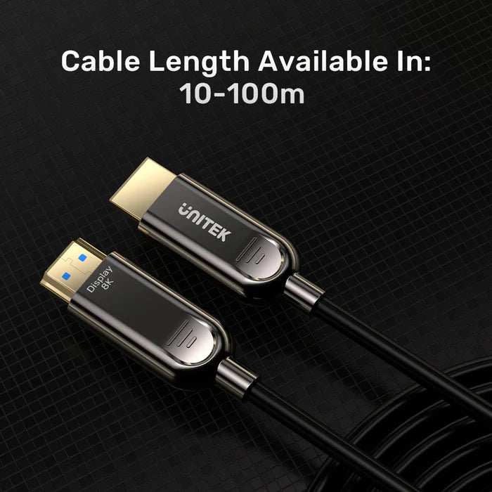 Unitek Fiber Optic 8K HDMI Cable 20Mtr