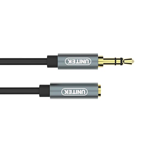 Unitek 3.5MM AUX Audio Cable-Male to Female-1m