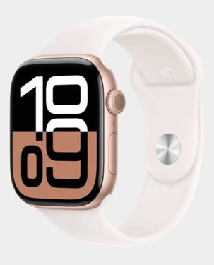 Apple Watch Series 10 GPS + Cellular 42mm Rose Gold Aluminium Case with Light Blush Sport Band - S/M Apple Watch Series 10 GPS + Cellular 42mm Rose Gold Aluminium Case with Light Blush Sport Band - S/M