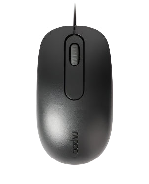 Rapoo N200 Wired Optical Mouse
