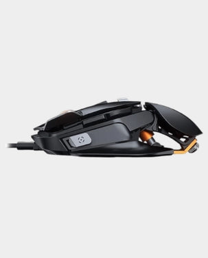 Cougar Dualblader Gaming Mouse - 16,000 DPI, 60M Switches, Black (CGR-800M)
